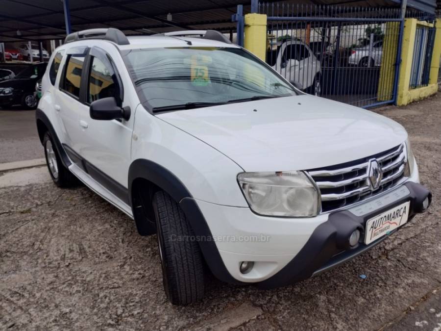 RENAULT - DUSTER - 2014/2015 - Branca - R$ 54.500,00