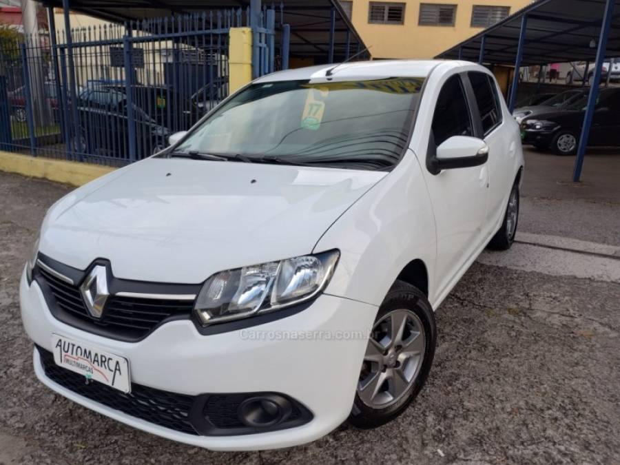 RENAULT - SANDERO - 2016/2017 - Branca - Sob Consulta
