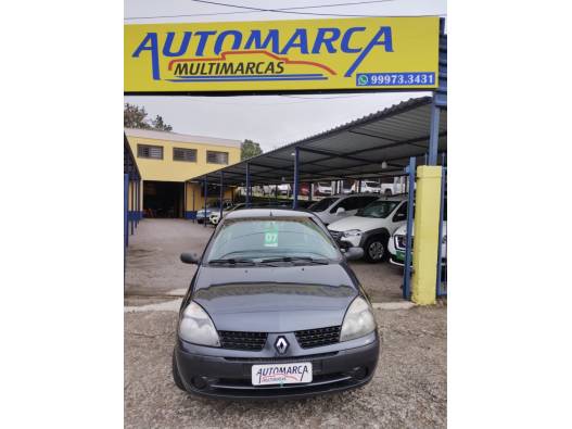 RENAULT - CLIO - 2005/2006 - Cinza - R$ 16.900,00