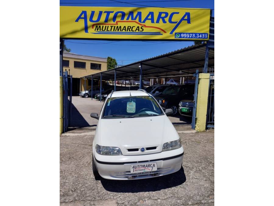 FIAT - PALIO - 2000/2001 - Branca - R$ 15.500,00