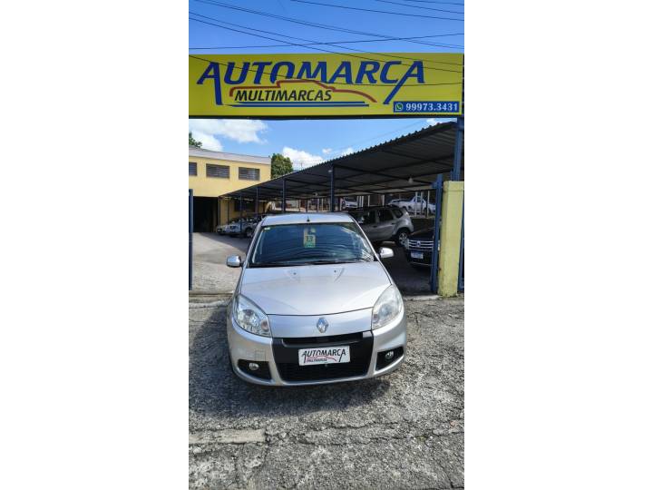 RENAULT - SANDERO - 2012/2013 - Prata - R$ 33.900,00