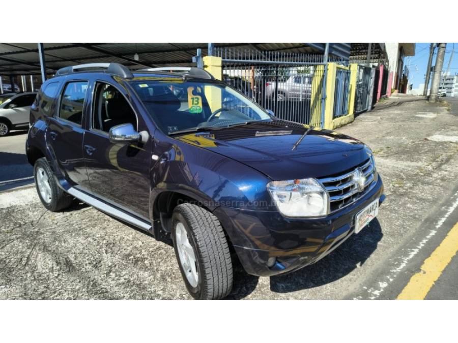 RENAULT - DUSTER - 2012/2013 - Azul - Sob Consulta