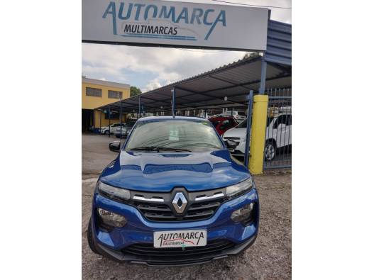 RENAULT - KWID - 2022/2023 - Azul - R$ 53.900,00