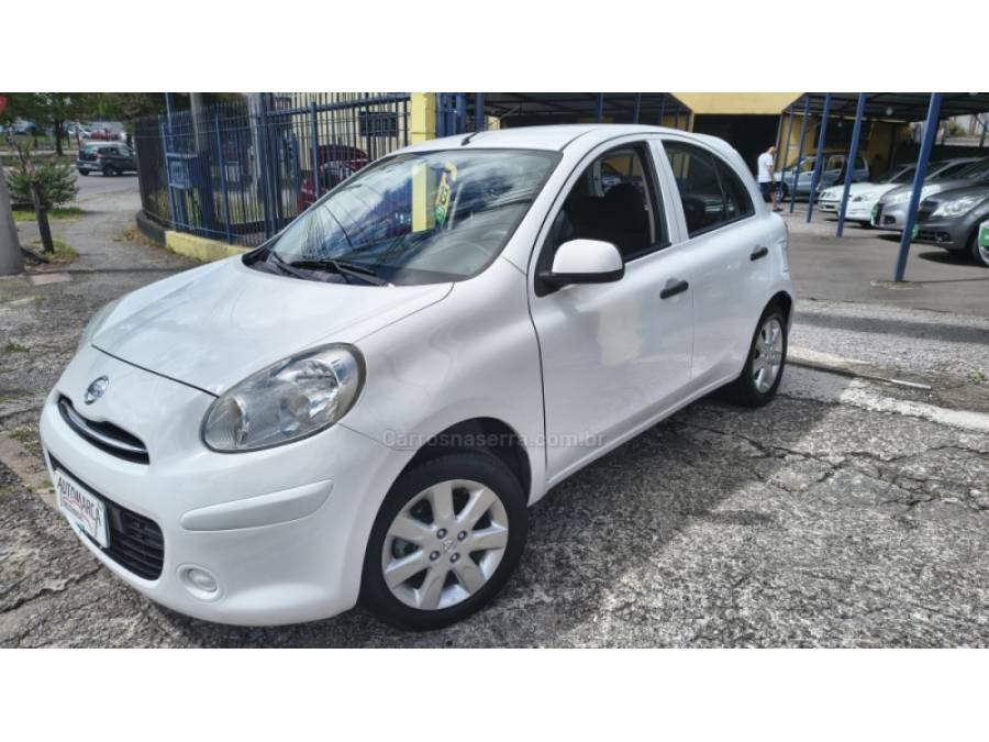 NISSAN - MARCH - 2012/2013 - Branca - Sob Consulta