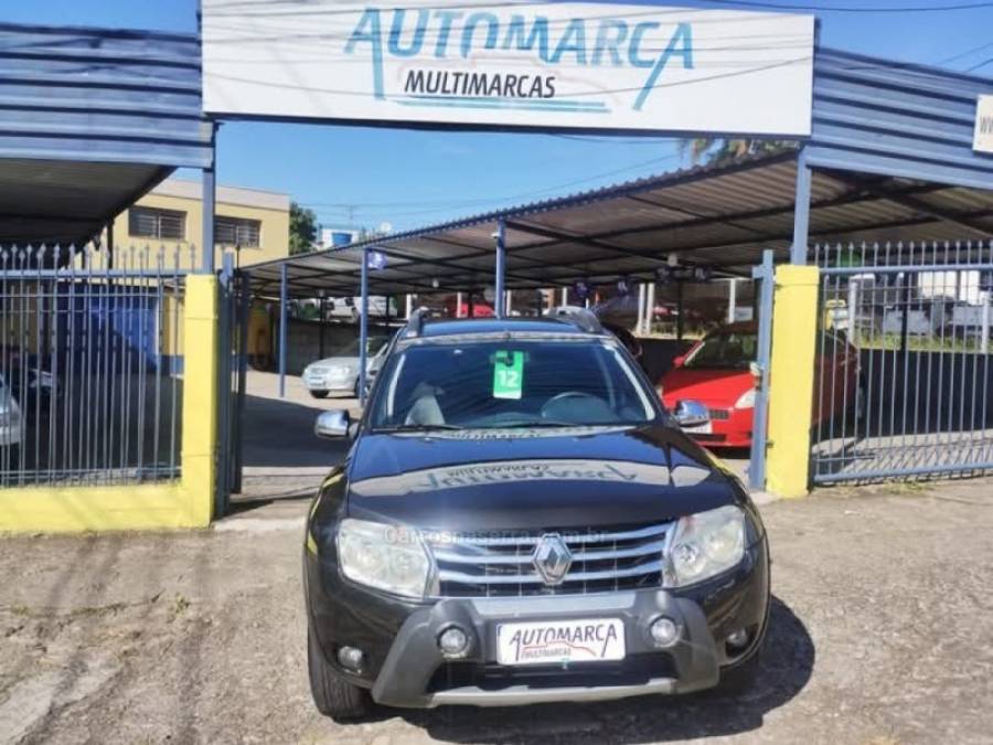 RENAULT - DUSTER - 2011/2012 - Preta - R$ 47.300,00