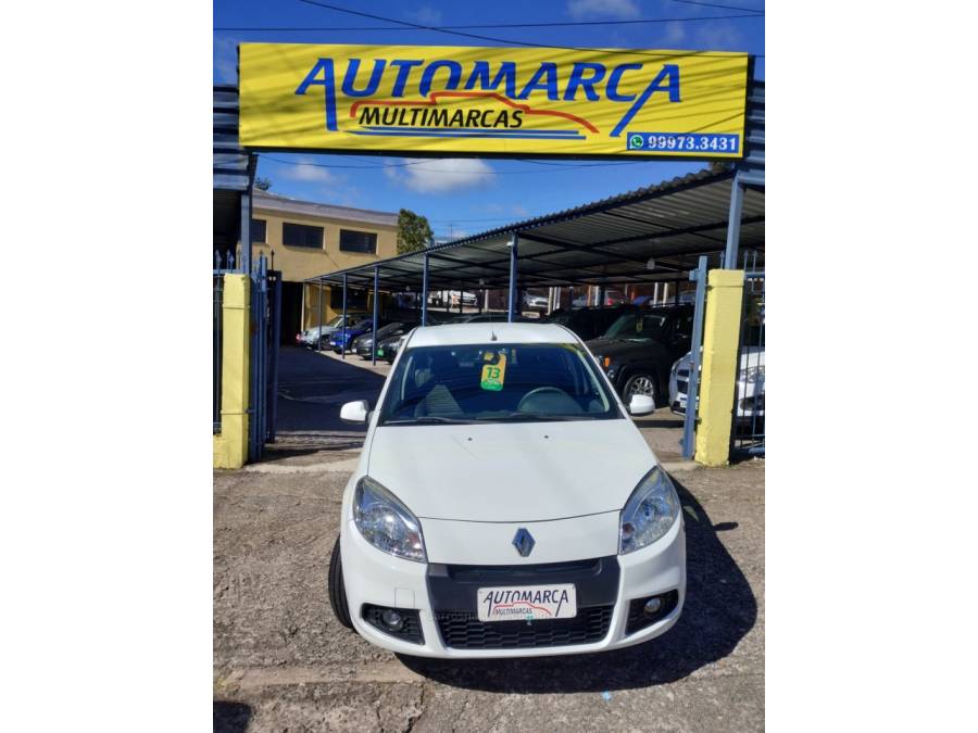 RENAULT - SANDERO - 2013/2013 - Branca - R$ 33.500,00