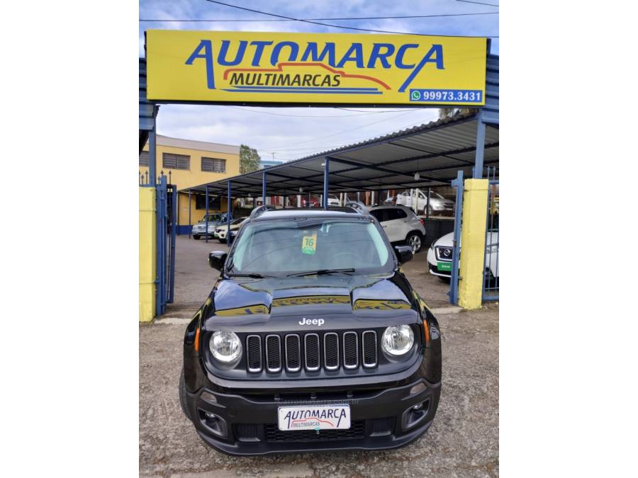 JEEP - RENEGADE - 2015/2016 - Preta - R$ 74.500,00