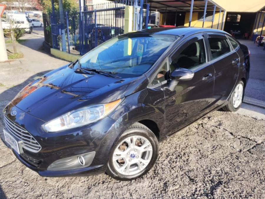 FORD - FIESTA - 2013/2014 - Preta - R$ 44.800,00