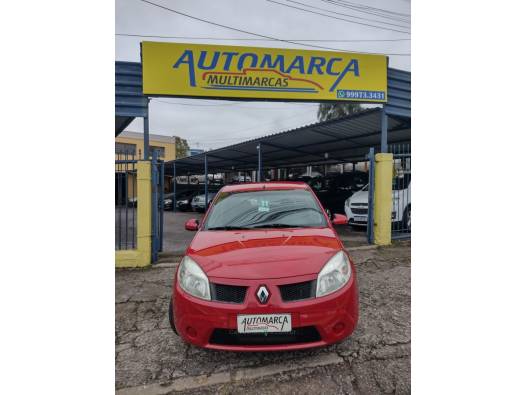 RENAULT - SANDERO - 2010/2011 - Vermelha - R$ 29.800,00