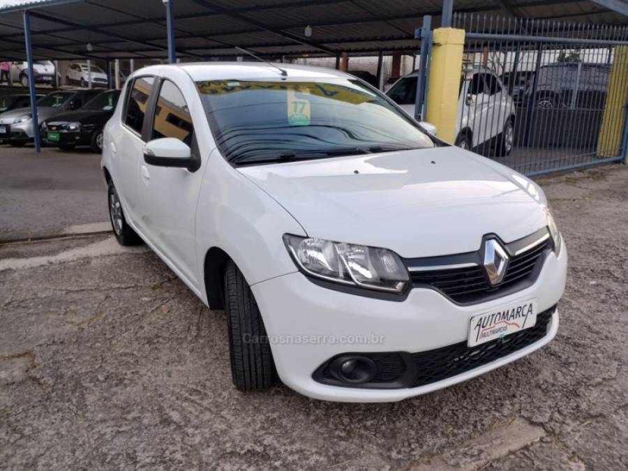 RENAULT - SANDERO - 2016/2017 - Branca - Sob Consulta