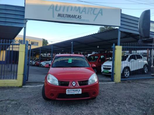 RENAULT - SANDERO - 2010/2011 - Vermelha - R$ 29.900,00